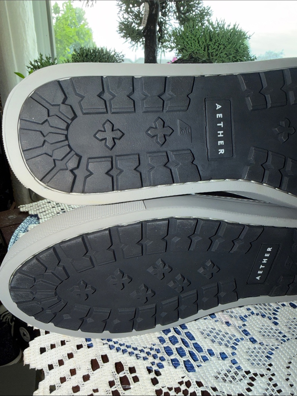AETHER Genesis Leather Sneakers Men's US 10.5 EU 43 NWT Box Dust Bag - Picture 8 of 11